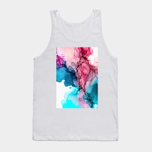 Radiant Spectrum - Abstract Alcohol Ink Art Tank Top